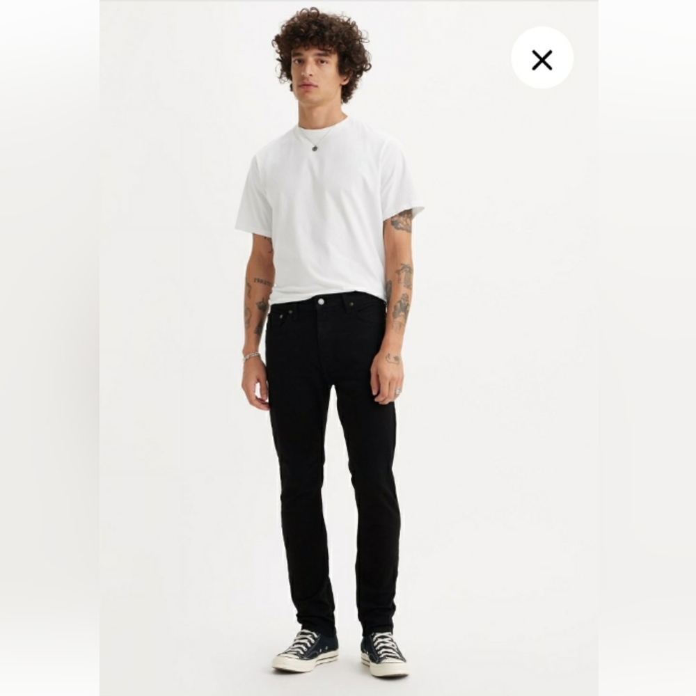 Levi's 510™ Men's Skinny Fit Denim Jeans Native Cali Black Sz 28 x 32